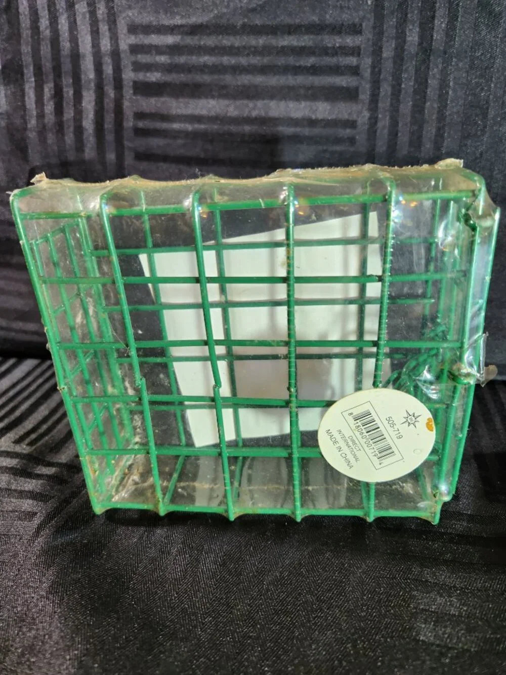 Hanging Suet Feeders for Wild Birds – Green-set of 2